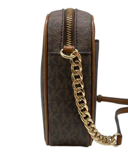 MICHAEL KORS（マイケル・コース）MICHAEL KORS (マイケル・コース) ショルダーバッグ ブラウンの古着・服飾アイテム