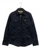 BURBERRY BLACK LABELバーバリーブラックレーベル）の古着「ミリタリージャケット」｜ブラック