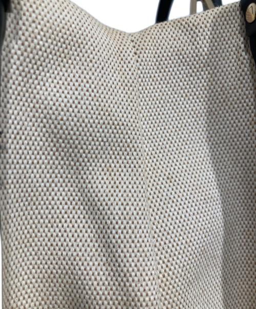 MICHAEL KORS（マイケル・コース）MICHAEL KORS (マイケル・コース) 2WAYキャンバストートバッグ ベージュの古着・服飾アイテム