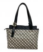 GHERARDINIゲラルディーニ）の古着「ハンドバッグ」｜ブラウン×ブラック