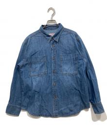 Spick and Span（スピック＆スパン）の古着「ライトオンスデニムシャツ」｜ブルー