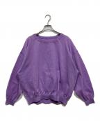 Spick and Spanスピック＆スパン）の古着「シアーニットプルオーバー」｜パープル