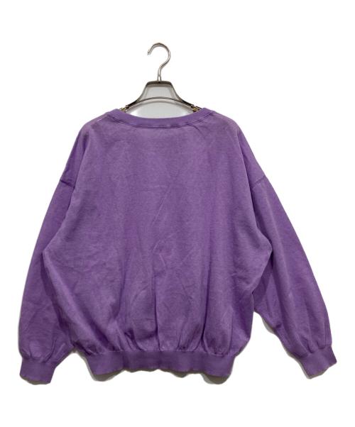 Spick and Span（スピック＆スパン）Spick and Span (スピック＆スパン) シアーニットプルオーバー パープル サイズ:表記なしの古着・服飾アイテム