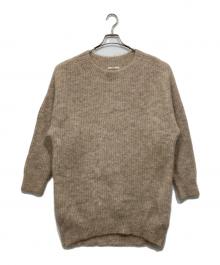 Plage（プラージュ）の古着「ALPACA SHAGGY LOOSE プルオーバー チュニック」｜ベージュ