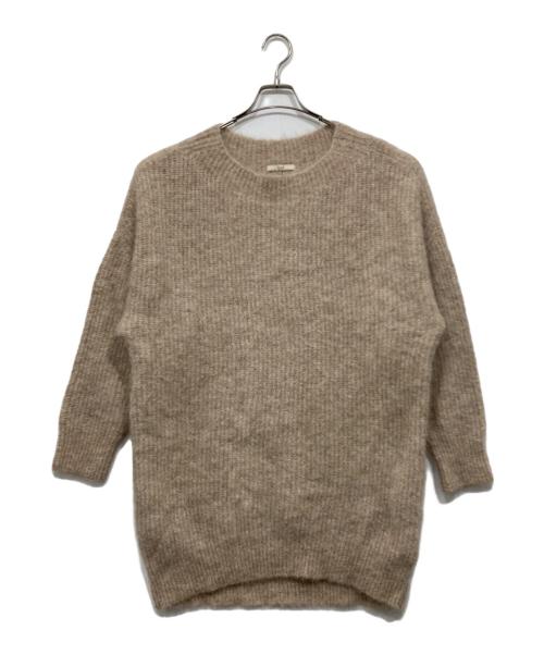 Plage（プラージュ）Plage (プラージュ) ALPACA SHAGGY LOOSE プルオーバー チュニック ベージュ サイズ:サイズ表記なしの古着・服飾アイテム