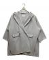 FRAMeWORK（フレームワーク）の古着「リバーフードポンチョコート」｜グレー