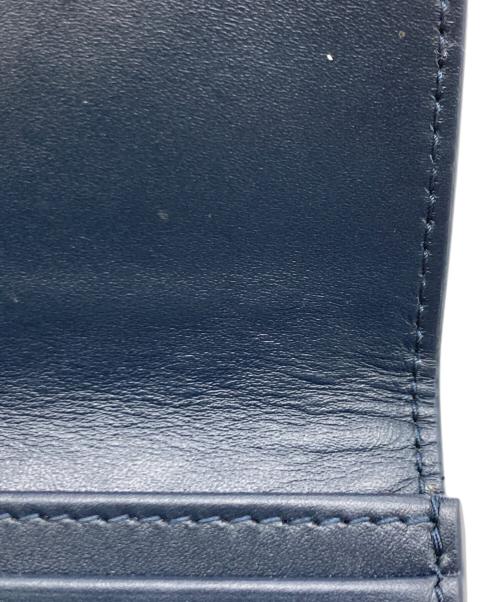 BOTTEGA VENETA（ボッテガベネタ）BOTTEGA VENETA (ボッテガベネタ) カードケース ネイビーの古着・服飾アイテム