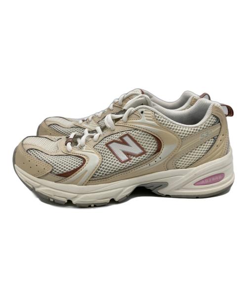 NEW BALANCE（ニューバランス）NEW BALANCE (ニューバランス) emmi (エミ) ローカットスニーカー ベージュ サイズ:25.0㎝の古着・服飾アイテム