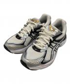 asicsアシックス）の古着「ローカットスニーカー」｜ブラック×ホワイト