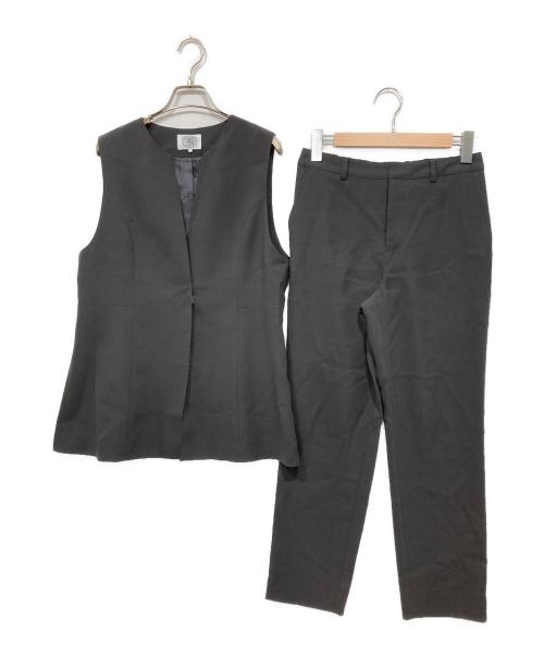 J.PRESS（ジェイプレス）J.PRESS (ジェイプレス) ベストセットアップ グレー サイズ:ベスト　F / パンツ　9の古着・服飾アイテム