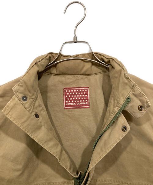 Hysteric Glamour（ヒステリックグラマー）Hysteric Glamour (ヒステリックグラマー) アノラックパーカー ベージュ サイズ:FREEの古着・服飾アイテム