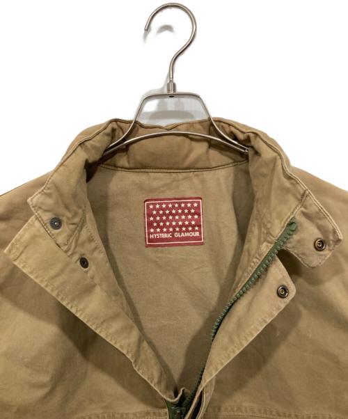 Hysteric Glamour（ヒステリックグラマー）Hysteric Glamour (ヒステリックグラマー) アノラックパーカー ベージュ サイズ:FREEの古着・服飾アイテム