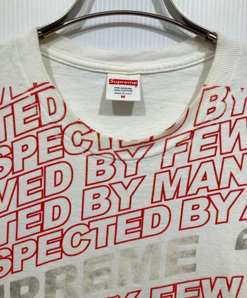 SUPREME（シュプリーム）SUPREME (シュプリーム) プリントTシャツ/ Respected Tee リスペクティッド Tシャツ  ベージュ サイズ:Mの古着・服飾アイテム