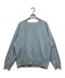 GALERIE VIE（ギャルリーヴィー）の古着「ソフトジャージーリブ ボートネックプルオーバー」｜ブルー