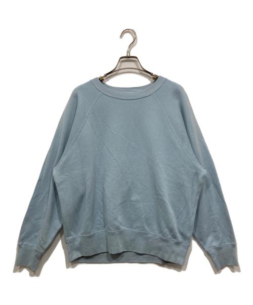 GALERIE VIE（ギャルリーヴィー）GALERIE VIE (ギャルリーヴィー) ソフトジャージーリブ ボートネックプルオーバー ブルー サイズ:Mの古着・服飾アイテム