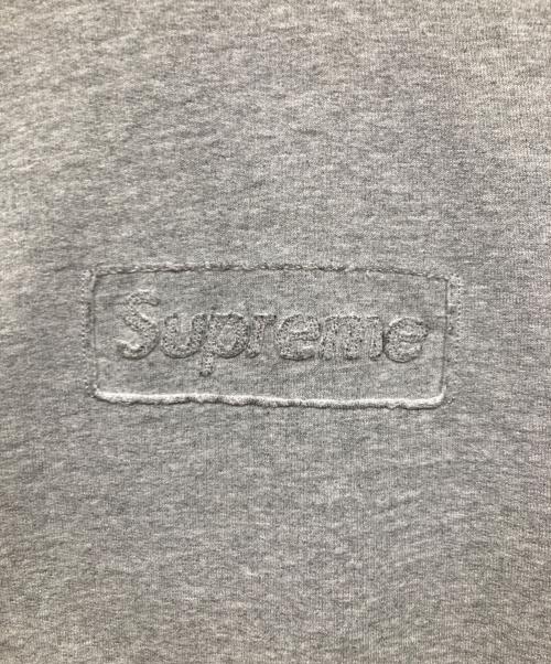 SUPREME（シュプリーム）Supreme (シュプリーム) Cutout Logo Crewneck グレー サイズ:XLの古着・服飾アイテム