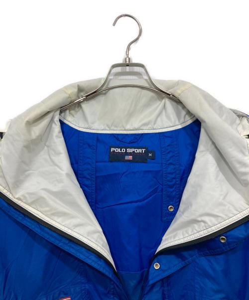 POLO SPORT（ポロスポーツ）POLO SPORT (ポロスポーツ) ナイロンジャケット ブルー サイズ:Mの古着・服飾アイテム