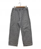 VETRAベトラ）の古着「千鳥柄フレンチワークパンツ」｜ホワイト×ブラック