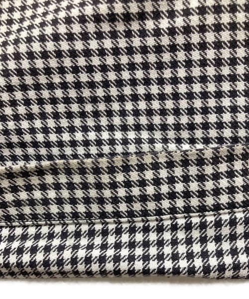 VETRA（ベトラ）VETRA (ベトラ) 千鳥柄フレンチワークパンツ ホワイト×ブラック サイズ:42の古着・服飾アイテム