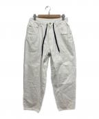 NULL TOKYOヌル トウキョウ）の古着「リペア加工デニムパンツ」｜ホワイト