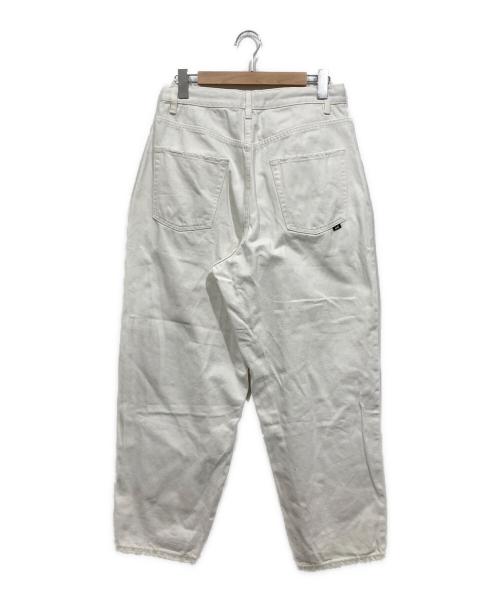 NULL TOKYO（ヌル トウキョウ）NULL TOKYO (ヌル トウキョウ) リペア加工デニムパンツ ホワイト サイズ:Mの古着・服飾アイテム