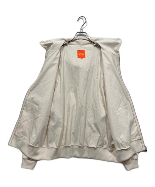 BEAMS（ビームス）BEAMS (ビームス) フーデッドジップジャケット ホワイト サイズ:Mの古着・服飾アイテム