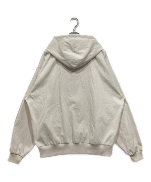 BEAMS（ビームス）BEAMS (ビームス) フーデッドジップジャケット ホワイト サイズ:Mの古着・服飾アイテム