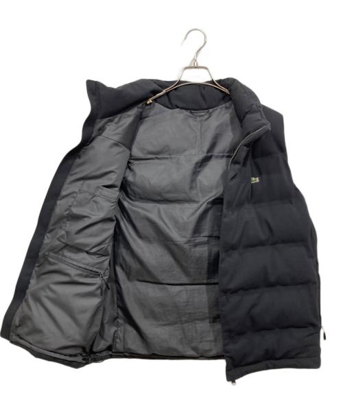 LACOSTE（ラコステ）LACOSTE (ラコステ) ピケダウンベスト ブラック サイズ:Ｌの古着・服飾アイテム