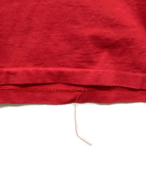 stussy（ステューシー）stussy (ステューシー) ロングスリーブカットソー レッド サイズ:Lの古着・服飾アイテム