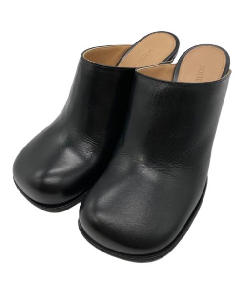 BOTTEGA VENETA（ボッテガベネタ）BOTTEGA VENETA (ボッテガベネタ) ミュールサボサンダル ブラック サイズ:34の古着・服飾アイテム