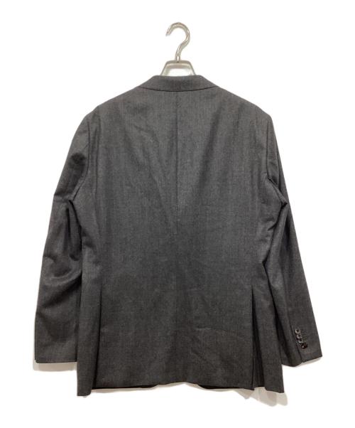 UNIVERSAL LANGUAGE（ユニバーサルランゲージ）UNIVERSAL LANGUAGE (ユニバーサルランゲージ) SUPER120'sウールフランネルジャケット グレー サイズ:48-4Drop(Chest 98cm,Waist 88cm)の古着・服飾アイテム