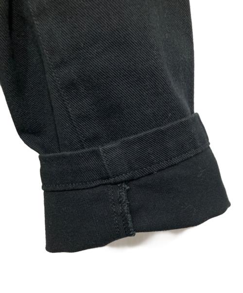 PINK HOUSE（ピンクハウス）PINK HOUSE (ピンクハウス) スナップロゴジャケット ブラック サイズ:Mの古着・服飾アイテム