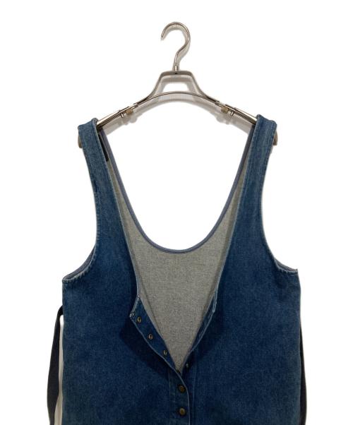 PINK HOUSE（ピンクハウス）PINK HOUSE (ピンクハウス) デニムサロペット ブルー サイズ:サイズ表記なしの古着・服飾アイテム