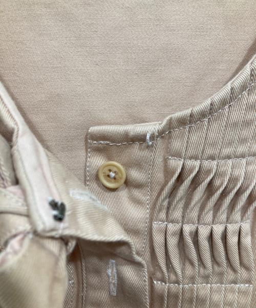 PINK HOUSE（ピンクハウス）PINK HOUSE (ピンクハウス) リボンデザインノースリーブワンピース ピンク サイズ:サイズ表記なしの古着・服飾アイテム