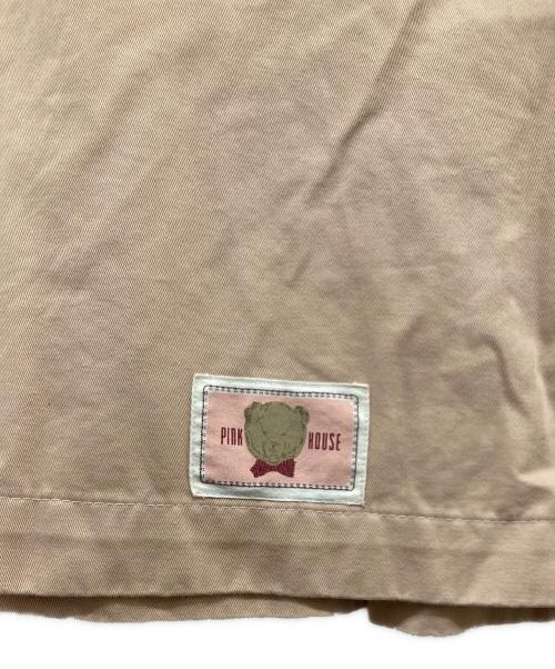 PINK HOUSE（ピンクハウス）PINK HOUSE (ピンクハウス) リボンデザインノースリーブワンピース ピンク サイズ:サイズ表記なしの古着・服飾アイテム