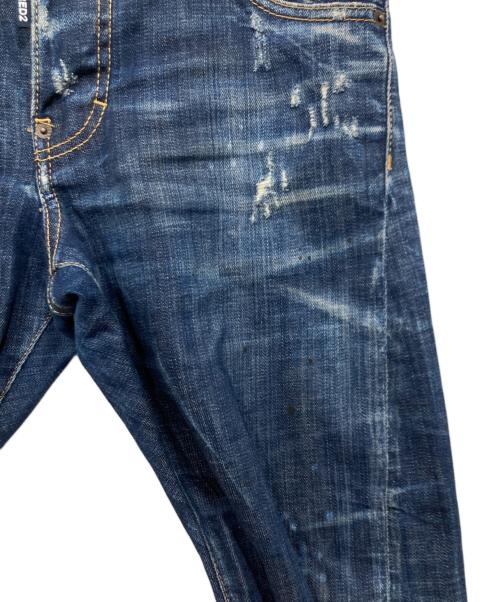 DSQUARED2（ディースクエアード）DSQUARED2 (ディースクエアード) デニムパンツ / SEXY TWIST JEAN ブルー サイズ:42の古着・服飾アイテム
