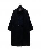 JOURNAL STANDARD relumeジャーナルスタンダード レリューム）の古着「スーパーファインビーバースタンドコート」｜ブラック