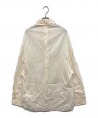 JIL SANDERジルサンダー）の古着「プルオーバーシアーシャツ」｜アイボリー