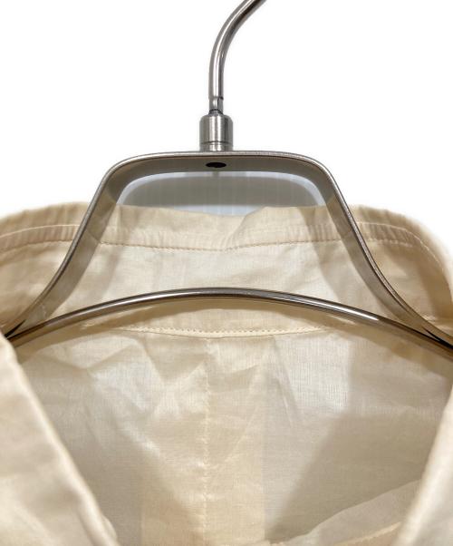 JIL SANDER（ジルサンダー）JIL SANDER (ジルサンダー) プルオーバーシアーシャツ アイボリー サイズ:36の古着・服飾アイテム
