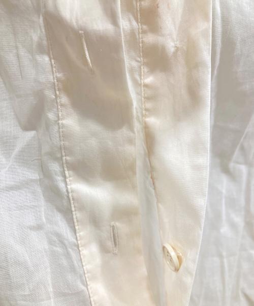 JIL SANDER（ジルサンダー）JIL SANDER (ジルサンダー) プルオーバーシアーシャツ アイボリー サイズ:36の古着・服飾アイテム