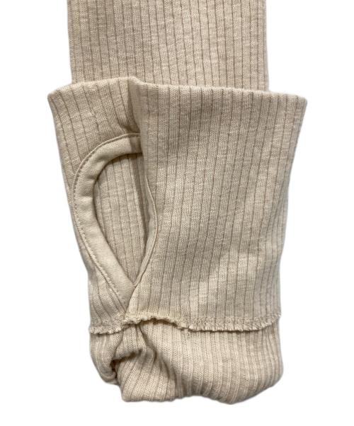 Mame Kurogouchi（マメクロゴウチ）Mame Kurogouchi (マメクロゴウチ) オープンバックワンピース ベージュ サイズ:2の古着・服飾アイテム