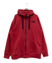 THE NORTH FACE（ザ ノース フェイス）の古着「ジップパーカー/REARVIEW FULLZIP HOODIE/リアビュー フルジップ フーディー 」｜レッド