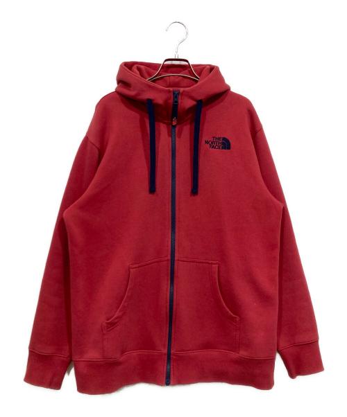 THE NORTH FACE（ザ ノース フェイス）THE NORTH FACE (ザ ノース フェイス) ジップパーカー/REARVIEW FULLZIP HOODIE/リアビュー フルジップ フーディー  レッド サイズ:Lの古着・服飾アイテム