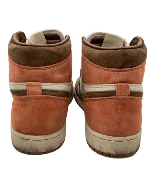 NIKE（ナイキ）NIKE (ナイキ) ハイカットスニーカー / Women's Air Jordan 1 High OG ブラウン×ピンク / Cacao Wow サイズ:29cmの古着・服飾アイテム