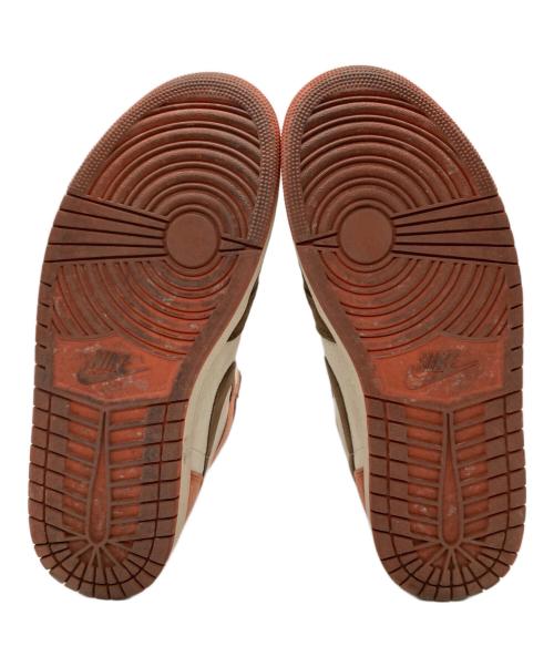 NIKE（ナイキ）NIKE (ナイキ) ハイカットスニーカー / Women's Air Jordan 1 High OG ブラウン×ピンク / Cacao Wow サイズ:29cmの古着・服飾アイテム