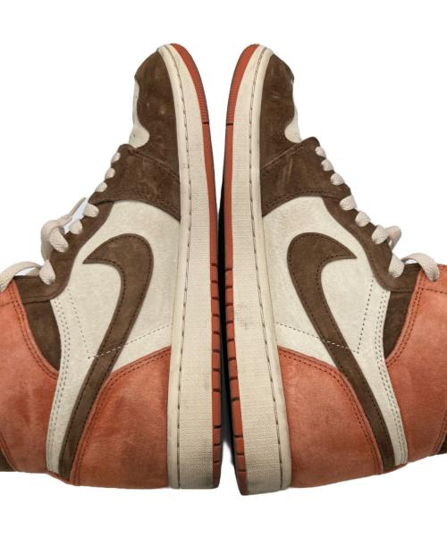 NIKE（ナイキ）NIKE (ナイキ) ハイカットスニーカー / Women's Air Jordan 1 High OG ブラウン×ピンク / Cacao Wow サイズ:29cmの古着・服飾アイテム