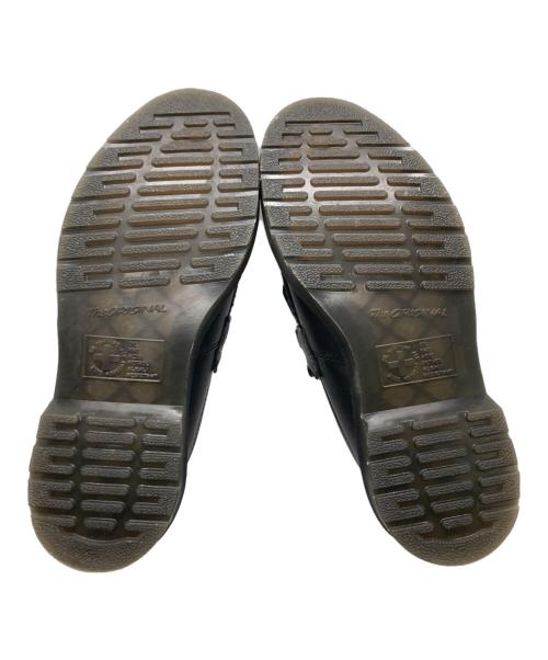 Dr.Martens（ドクターマーチン）Dr.Martens (ドクターマーチン) ハラコビットローファー ブラック サイズ:UK6の古着・服飾アイテム