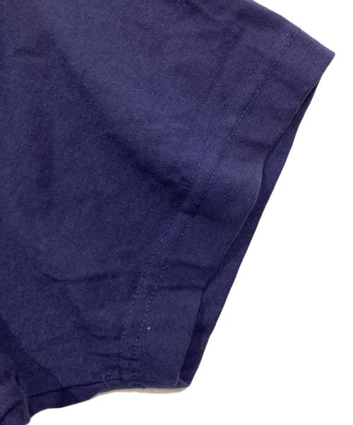 stussy（ステューシー）stussy (ステューシー) ロゴポケットTシャツ ネイビー サイズ:Ｌの古着・服飾アイテム
