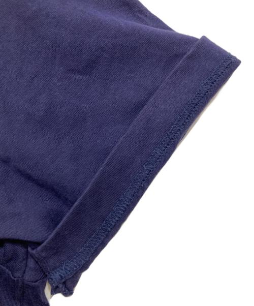 stussy（ステューシー）stussy (ステューシー) ロゴポケットTシャツ ネイビー サイズ:Ｌの古着・服飾アイテム