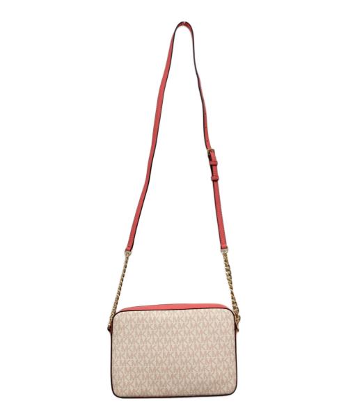 MICHAEL KORS（マイケル・コース）MICHAEL KORS (マイケル・コース) チェーンショルダーバッグ ピンクの古着・服飾アイテム